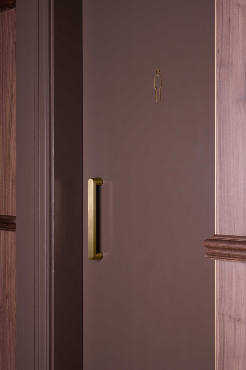 Zanda Duke Pull Handle – Satin Brass