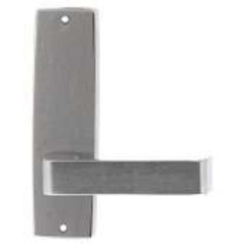 Lockwood 1820 Square End Plate with Cylinder Hole, LED Indicator & 59 Lever Satin Chrome 1820/59SC