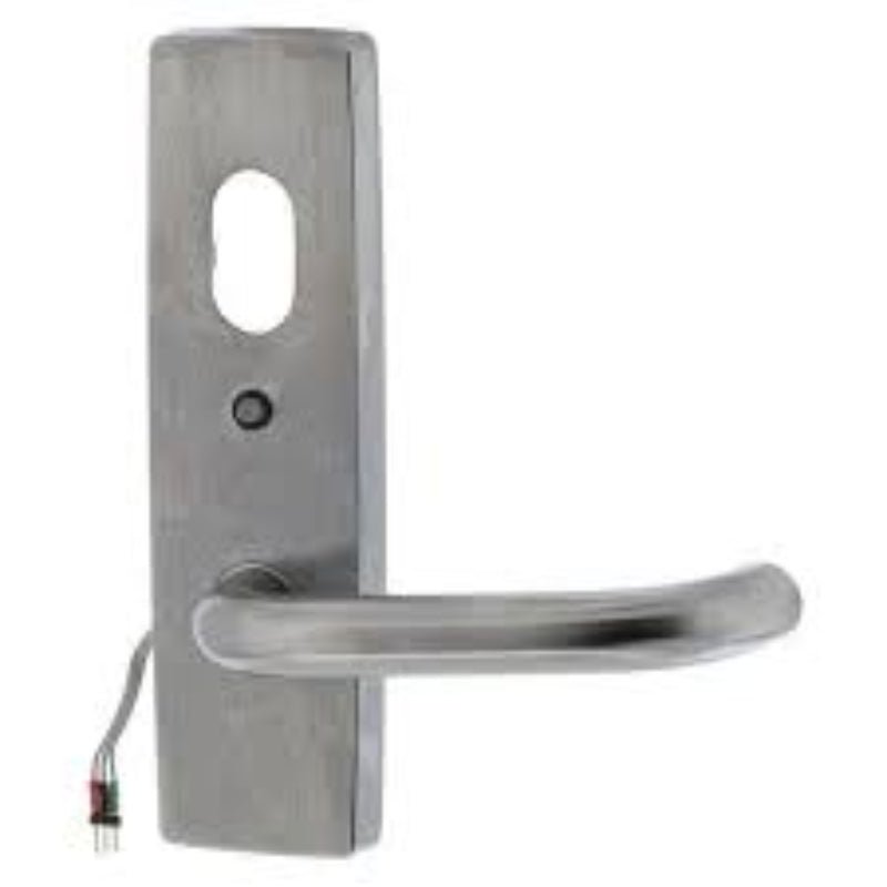 Lockwood 1820 Square End Plate with Cylinder Hole, LED Indicator & 70 Lever Polished Brass Unlacquered 1820/70BU