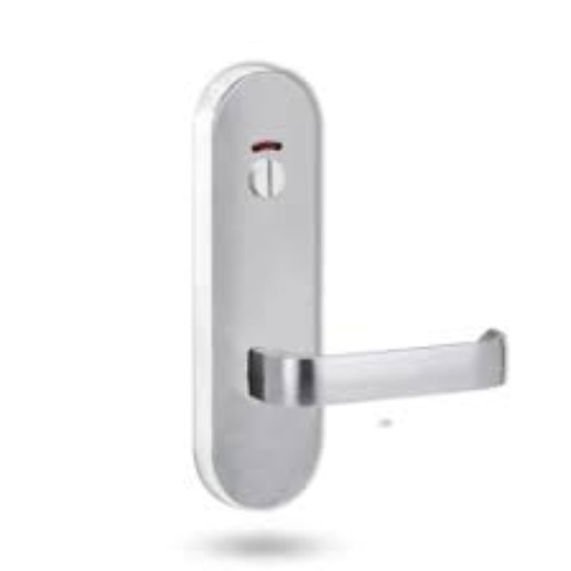 Lockwood 2814 Round End Plate With Privacy Indicator Emergency Turn & 131 Lever Polyester Powdercoat 2814/131PC - primehardware