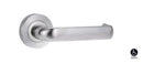 Lockwood Symphony 77 Lever On Round Rose Full Set Satin Chrome 1220/1221/77SC - primehardware