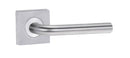 Lockwood Symphony 97 Lever On Square Rose Full Set Satin Chrome 1420/1421/97SC - primehardware