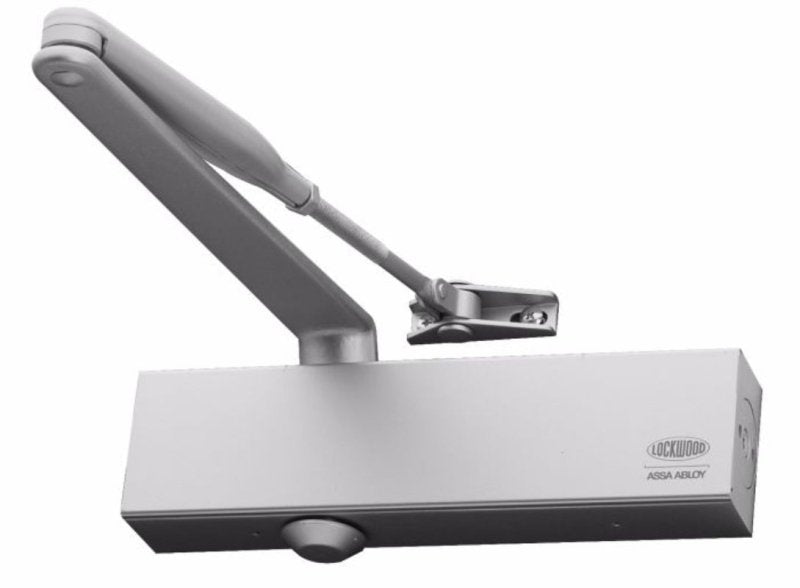Lockwood 726 Series Size 2-6 P/A Hold Open DC Clip On Cover Backcheck – Silver  726HSIL