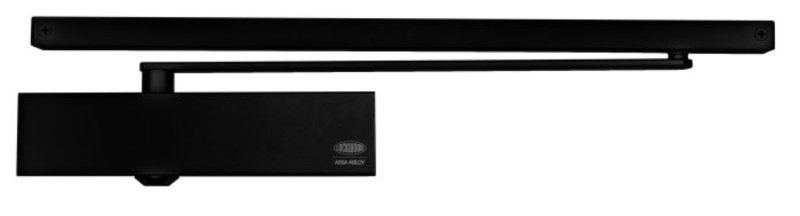 Lockwood 726 Series Size 2 - 6 Slide Rail Closer Adjustable BC – Black 726SRBLK - primehardware
