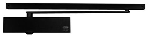 Lockwood 726 Series Size 2 - 6 Slide Rail Closer Adjustable BC – Black 726SRBLK - primehardware