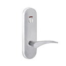 Lockwood 2814 Round End Plate With Privacy Indicator Emergency Turn & 155 Lever Polyester Powdercoat 2814/155PC - primehardware