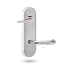 Lockwood 2941 Round End Plate Privacy Indicator Disabled Turn & 70 Lever Chrome Plate 2941/70CP - primehardware