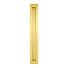 Gainsborough 350 mm Rectangular Flush Pull Satin Brass