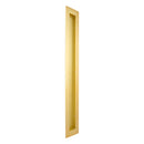 Gainsborough 350 mm Rectangular Flush Pull Satin Brass