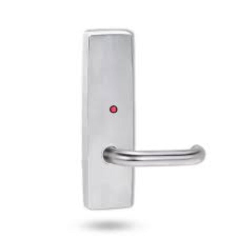 Lockwood 1822 Square End Plate with LED Indicator & 47 Lever Satin Chrome 1822/47SC