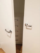 Zanda Streamline - Brushed Nickel & Satin Chrome - primehardware