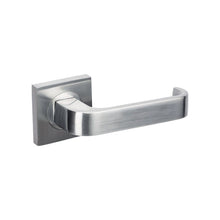 Zanda Helix Lever Handle — Satin Chrome | 65mm Rose