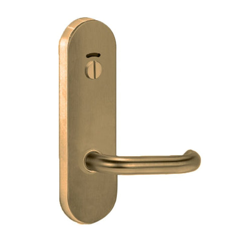 Lockwood 2814 Round End Plate With Privacy Indicator Emergency Turn & 20 Knob Oil Rubbed Bronze 2814/20ORB - primehardware