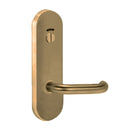 Lockwood 2814 Round End Plate With Privacy Indicator Emergency Turn & 20 Knob Oil Rubbed Bronze 2814/20ORB - primehardware