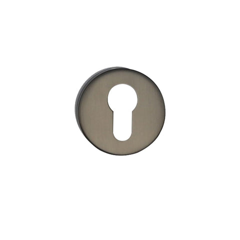 Austyle Architectural Euro Escutcheon Bronze/Graphite 52mm (pair) - primehardware