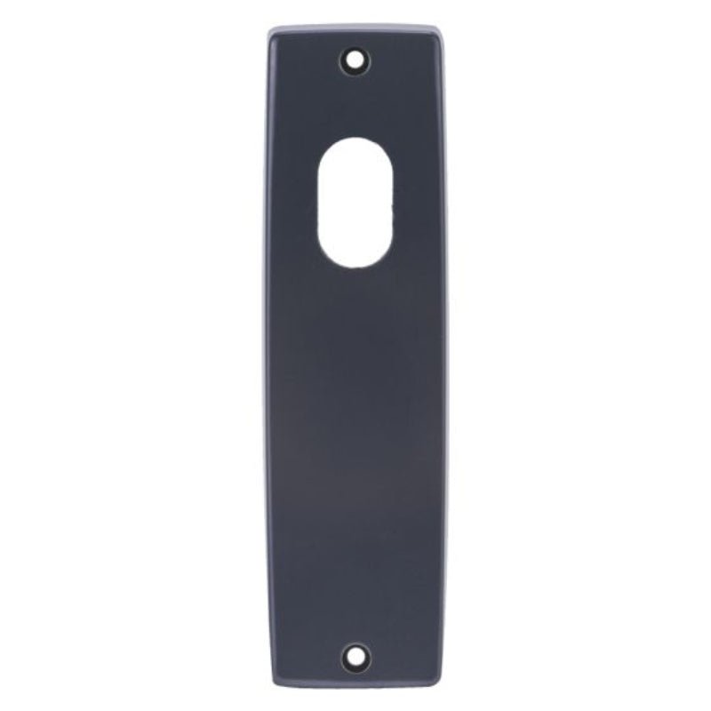 Lockwood 1900 Square End Plate With Cylinder Hole Polyester Powdercoat 1900PC - primehardware