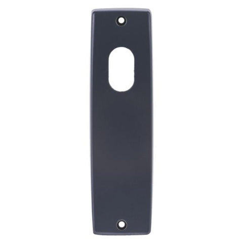 Lockwood 1900 Square End Plate With Cylinder Hole Polyester Powdercoat 1900PC - primehardware