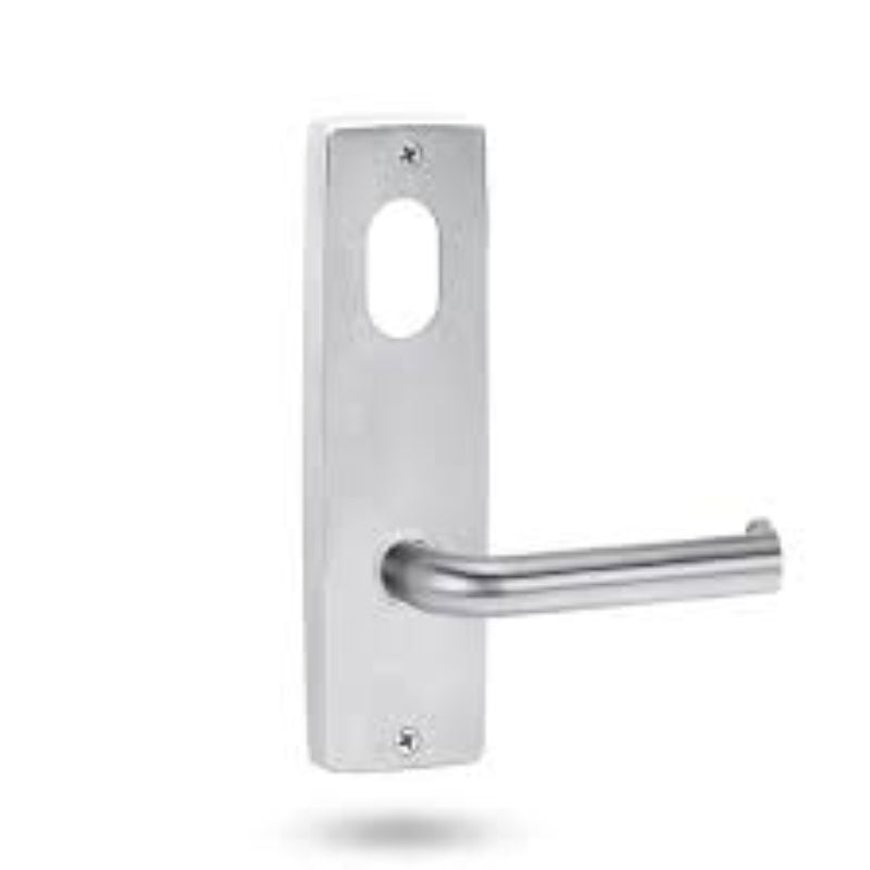 Lockwood 1901 Square End Plate With Cylinder & 102 Lever Polyester Powdercoat 1901/102PC - primehardware