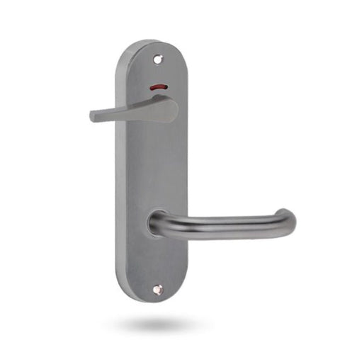 Lockwood 2941 Round End Plate Privacy Indicator Disabled Turn & 70 Lever Polyester Powdercoat 2941/70PC - primehardware