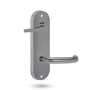 Lockwood 2941 Round End Plate Privacy Indicator Disabled Turn & 70 Lever Polyester Powdercoat 2941/70PC - primehardware