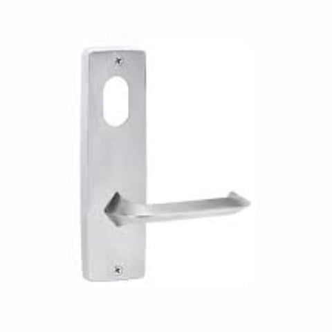 Lockwood 1901 Square End Plate With Cylinder & 116 Lever Polyester Powdercoat 1901/116PC - primehardware