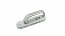 Lockwood 2814 Round End Plate With Privacy Indicator Emergency Turn & 74 Lever Satin Chrome 2814/74SC - primehardware