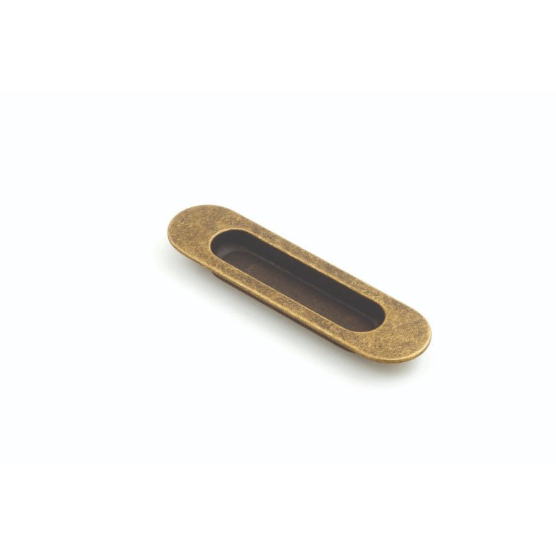 Castella Minimal Oval Flush Handle