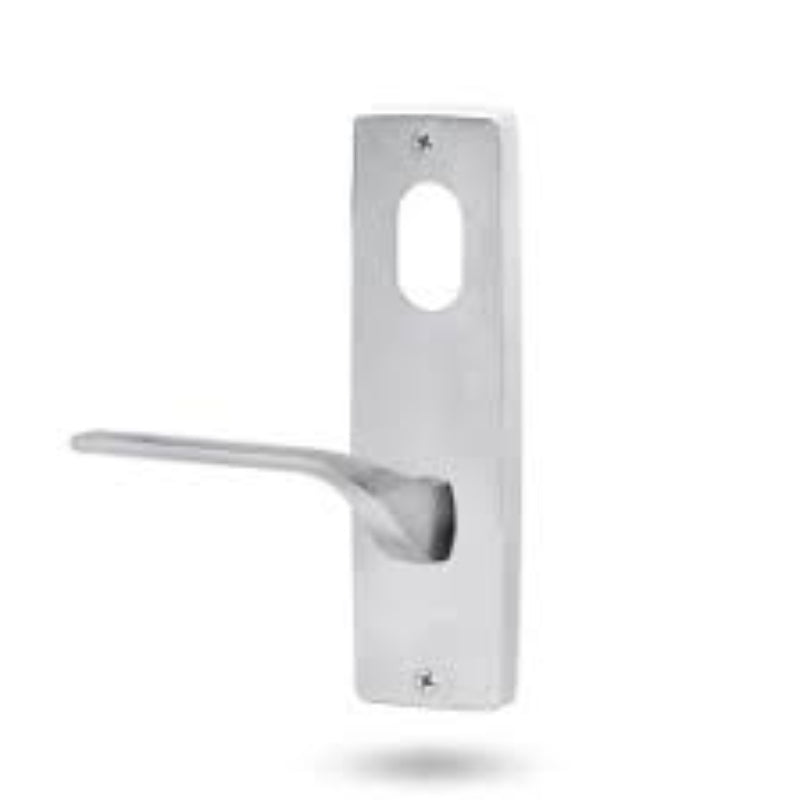 Lockwood 1901 Square End Plate With Cylinder & 122 RH Lever Polyester Powdercoat 1901/122RPC - primehardware