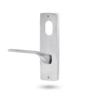 Lockwood 1901 Square End Plate With Cylinder & 122 RH Lever Polyester Powdercoat 1901/122RPC - primehardware