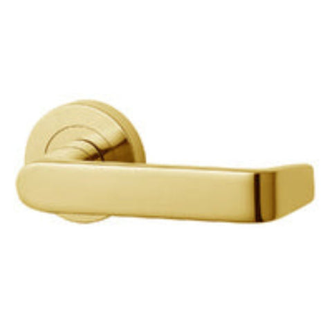Lockwood Symphony 41 Lever On Int Round Rose Half Set LH Chrome Plate 1221/41LCP - primehardware