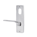 Lockwood 1901 Square End Plate With Cylinder & 122 RH Lever Satin Chrome 1901/122RSC - primehardware