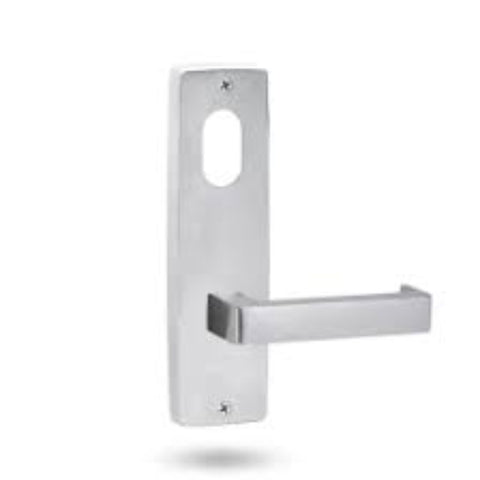 Lockwood 1901 Square End Plate With Cylinder & 142 Lever Polyester Powdercoat 1901/142PC - primehardware