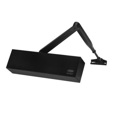 Lockwood 7714 DA SIZE EN1 - 4 DOOR CLOSER BLK Black 7714DABLK - primehardware