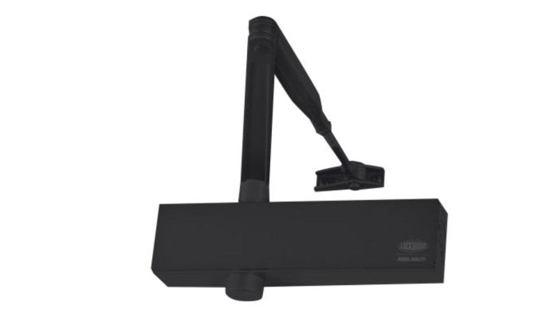 Lockwood 7724 Series Size 2-4 Closer Adjustable Backcheck Drop Plate – Black  7724BLKDP