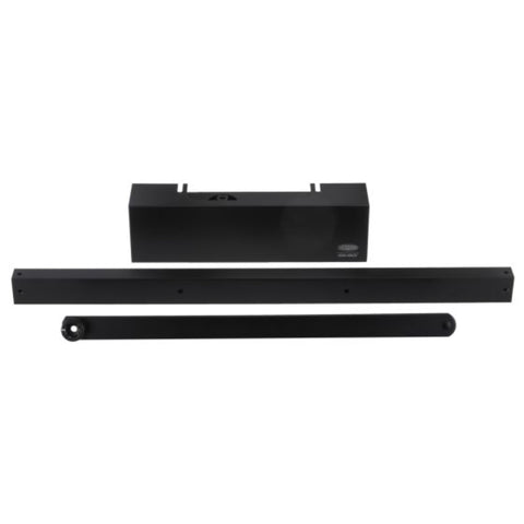 Lockwood 7726 Series Size 2 - 6 Slide Rail Door Closer Backcheck Delayed Action Black 7726SRDABLK - primehardware