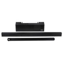Lockwood 7726 Series Size 2 - 6 Slide Rail Door Closer Backcheck Delayed Action Black 7726SRDABLK - primehardware