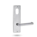 Lockwood 1901 Square End Plate With Cylinder & 144 Lever Polyester Powdercoat 1901/144PC - primehardware