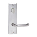 Lockwood 2815 Round End Plate With Privacy Indicator Turn Satin Chrome 2815SC - primehardware