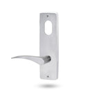 Lockwood 1901 Square End Plate With Cylinder & 153 RH Lever Polyester Powdercoat 1901/153RPC - primehardware