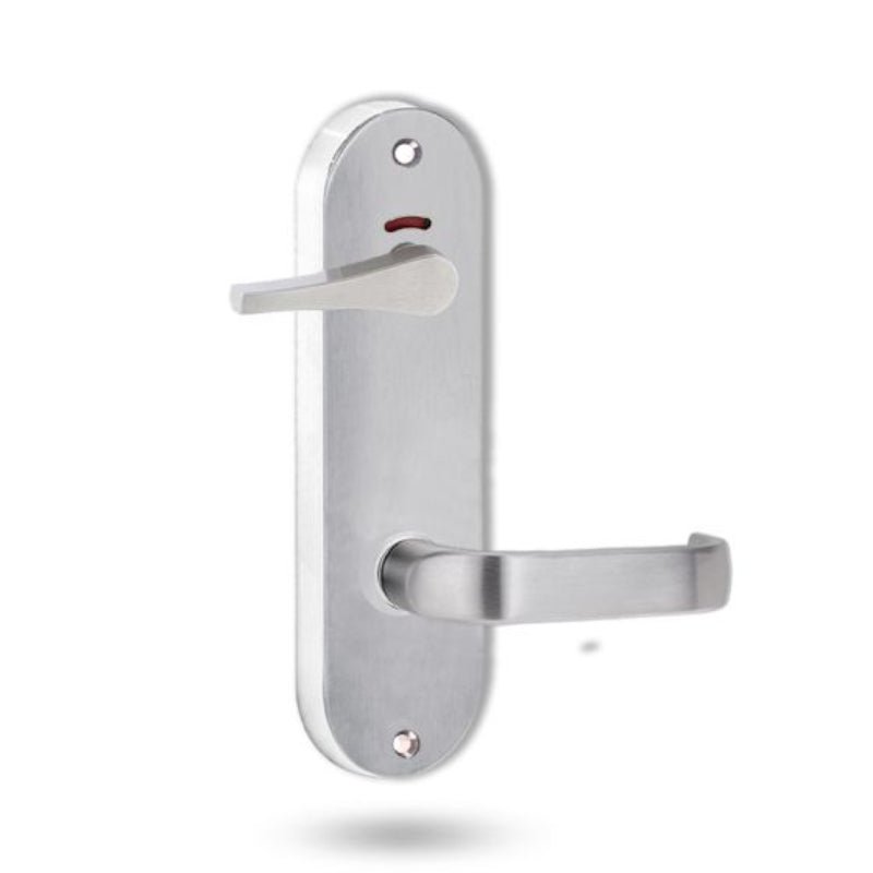 Lockwood 2941 Round End Plate Privacy Indicator Disabled Turn & 74 Lever Satin Chrome 2941/74SC - primehardware