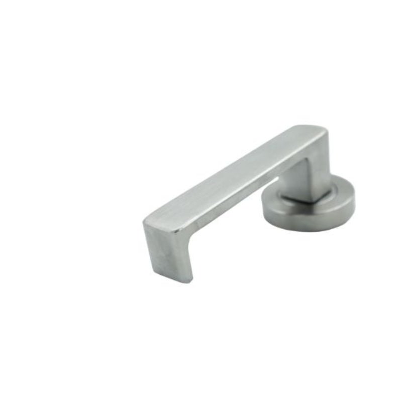 Lockwood Symphony 76 Lever On Int Round Rose Half Set Satin Chrome 1221/76SC - primehardware