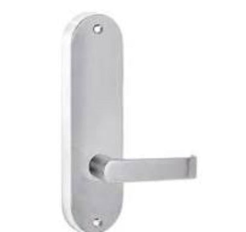 Lockwood 2822 Round End Plate With LED & 59 Lever Satin Chrome 2822/59SC - primehardware