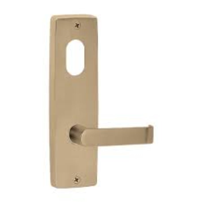 Lockwood 1901 Square End Plate With Cylinder & 59 Lever Arch Bronze Unlacquered 1901/59AU - primehardware