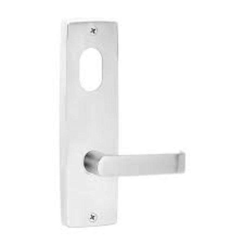 Lockwood 1901 Square End Plate With Cylinder & 59 Lever Chrome Plate 1901/59CP