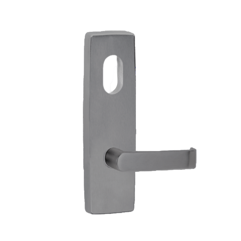 Lockwood 1901 Square End Plate With Cylinder & 59 Lever Polyester Powdercoat 1901/59PC - primehardware