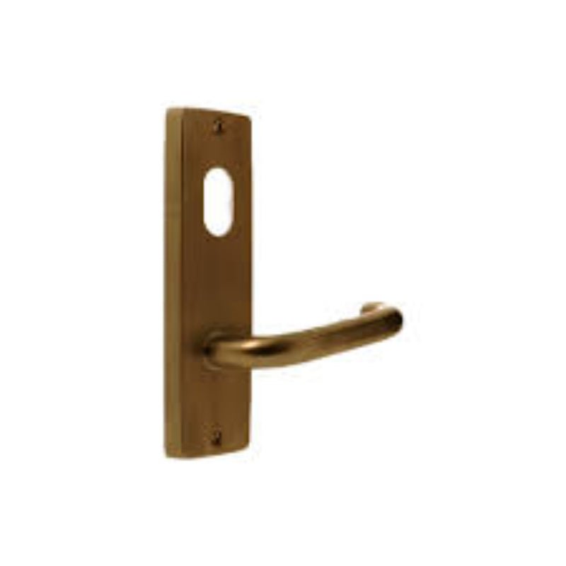 Lockwood 1901 Square End Plate With Cylinder & 70 Lever Arch Bronze Unlacquered 1901/70AU