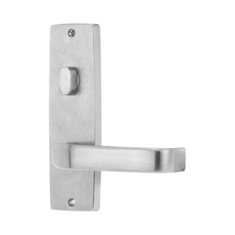 Lockwood 1904 Square End Plate With Turn & 74 Lever Satin Chrome 1904/74SC - primehardware