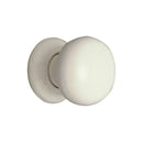 Superior Brass Porcelain Passage Set White 60mm - primehardware