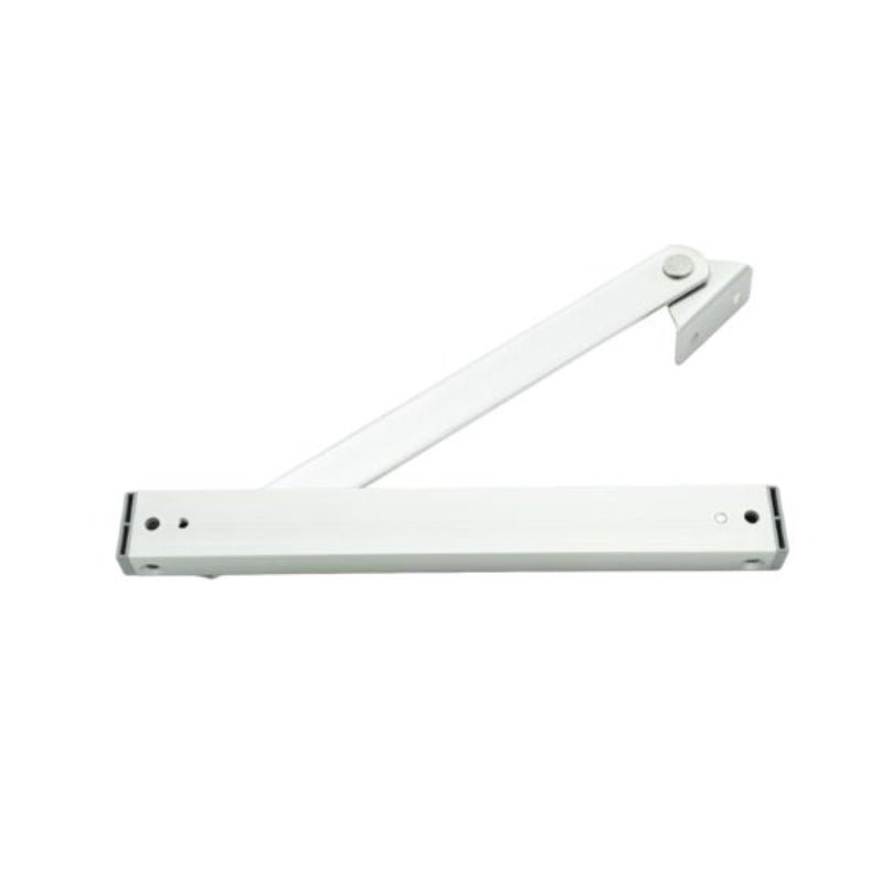 Lockwood Surface Mounted Door Stay - Pull Side TP Satin Stainless 8001PSSS - primehardware