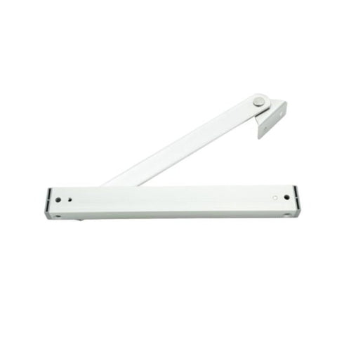 Lockwood Surface Mounted Door Stay - Pull Side TP Satin Stainless 8001PSSS - primehardware